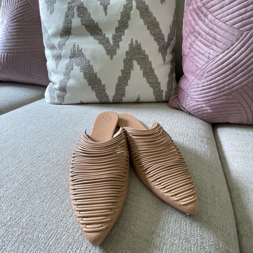 Tory burch slip ons
